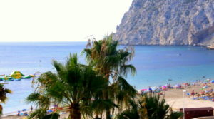 Front Line Apartment with Panoramic Sea Views Calpe Beach